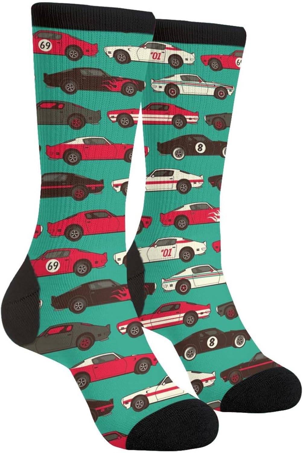 Novelty Fun Crew Socks Fashion Comfortable Men And Women Crazy Dress Socks