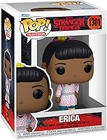 Vista 2 de POP [Stranger Things - Erica Sinclair [Temporada 4] Funko Figura de vinilo (paquete con funda protectora de caja compatible), multicolor, 3.75
