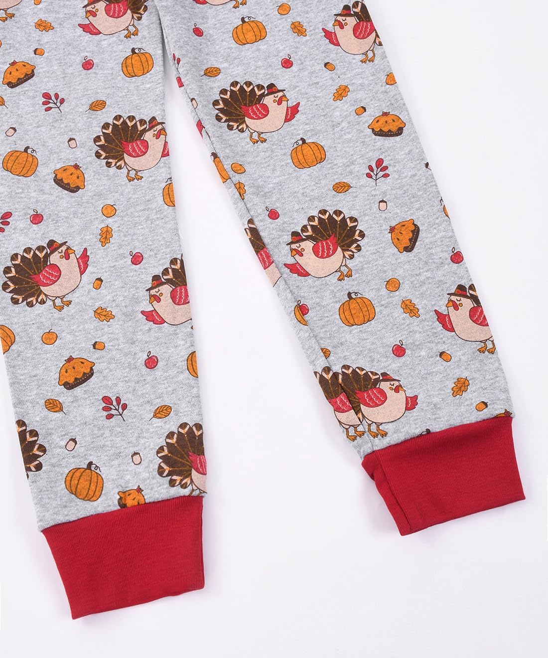 Joyond Boys Girls Halloween Pajamas Thanksgiving Pjs Glow-in-the-Dark 100% Cotton Kids Holiday Sleepwear Size 2T-14Years