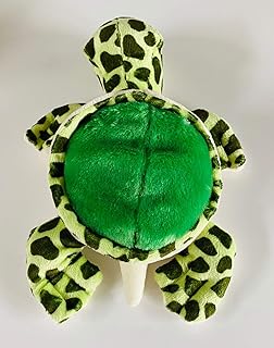 Turtle Dog Toy Premium Soft Plush with Squeaker 11 Inches