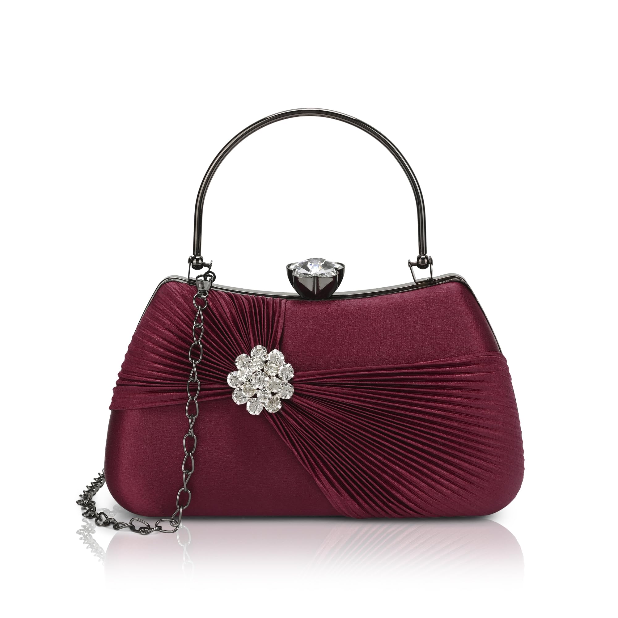 Women's Bangor Handle Framed Clutch | Ladies Purse | Gift For Women