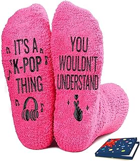 Kpop Gifts for K-POP Lovers Fans Funny Music Socks for Women Men Teen Boy