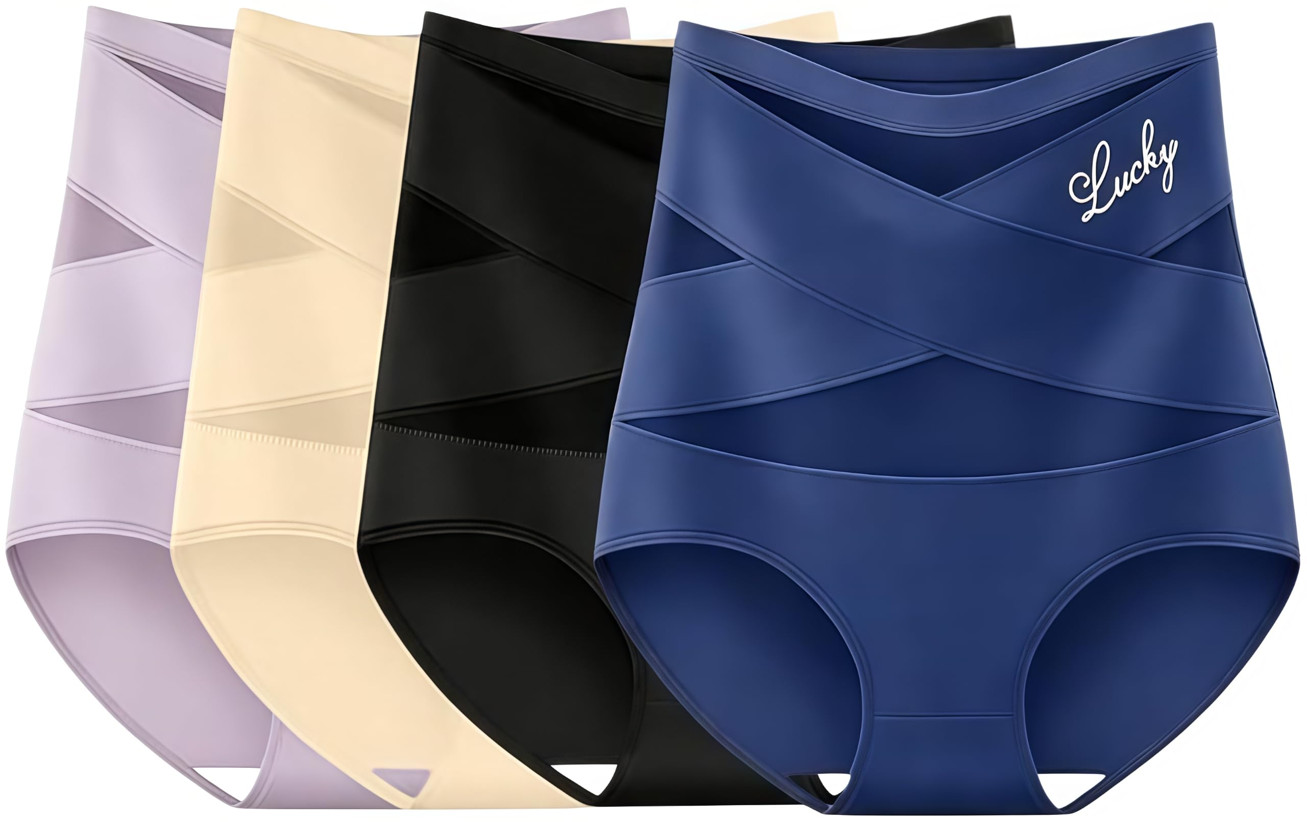 MEIION Coin féminin Gaine Ventre Plat,Culotte Gainante Taille Haute Minceur