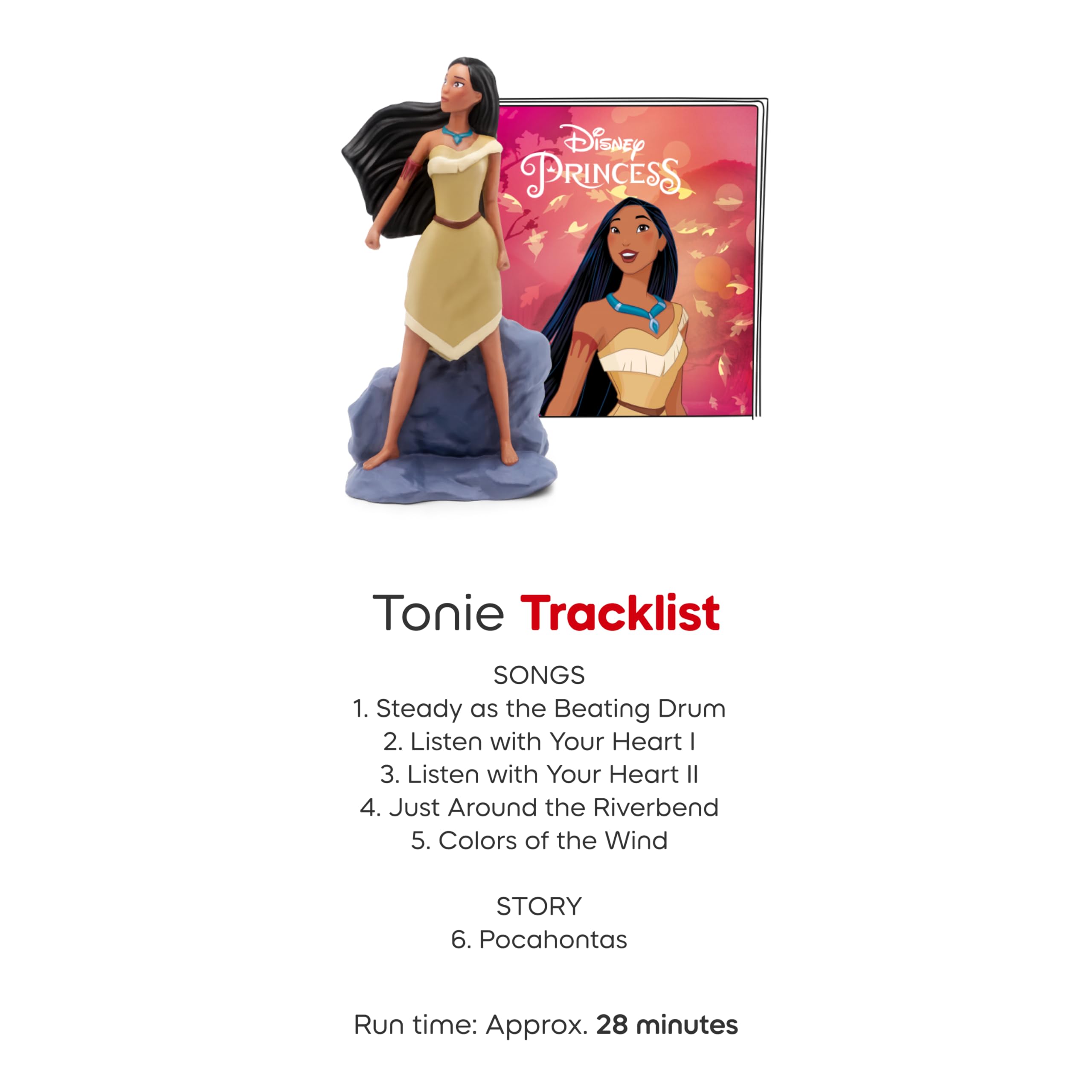 TDR Disney’s POCAHONTAS オルゴール 1pc. Amazon.com: Tonies Pocahontas Audio Toy Figurine from Disney
