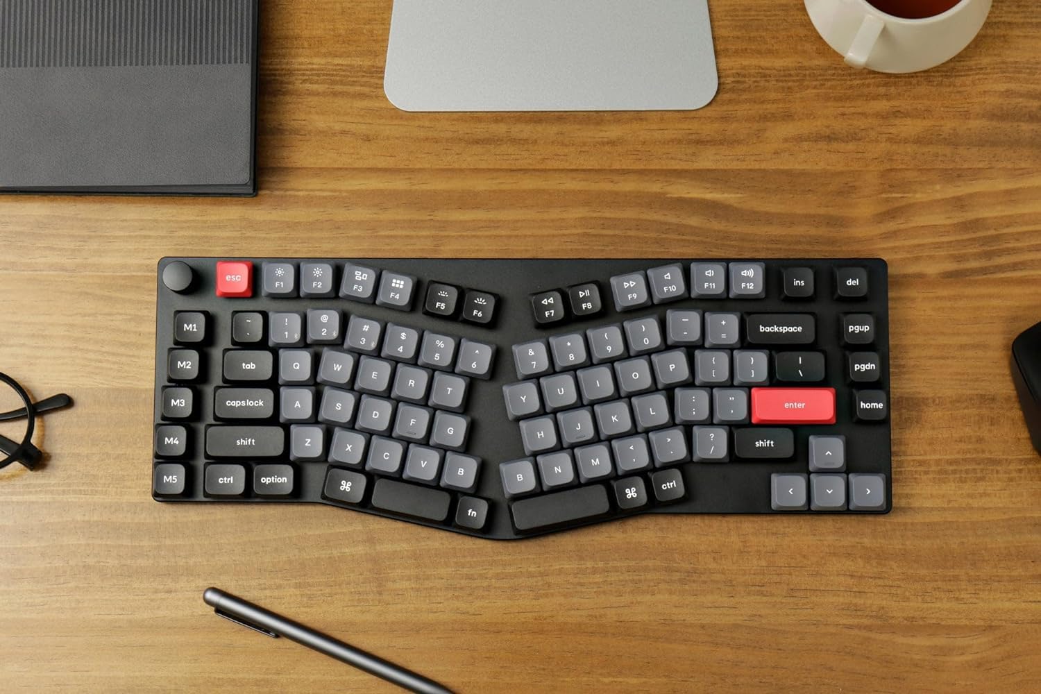 Amazon | 【国内正規品】Keychron K15 Pro Aliceレイアウト QMK/VIA