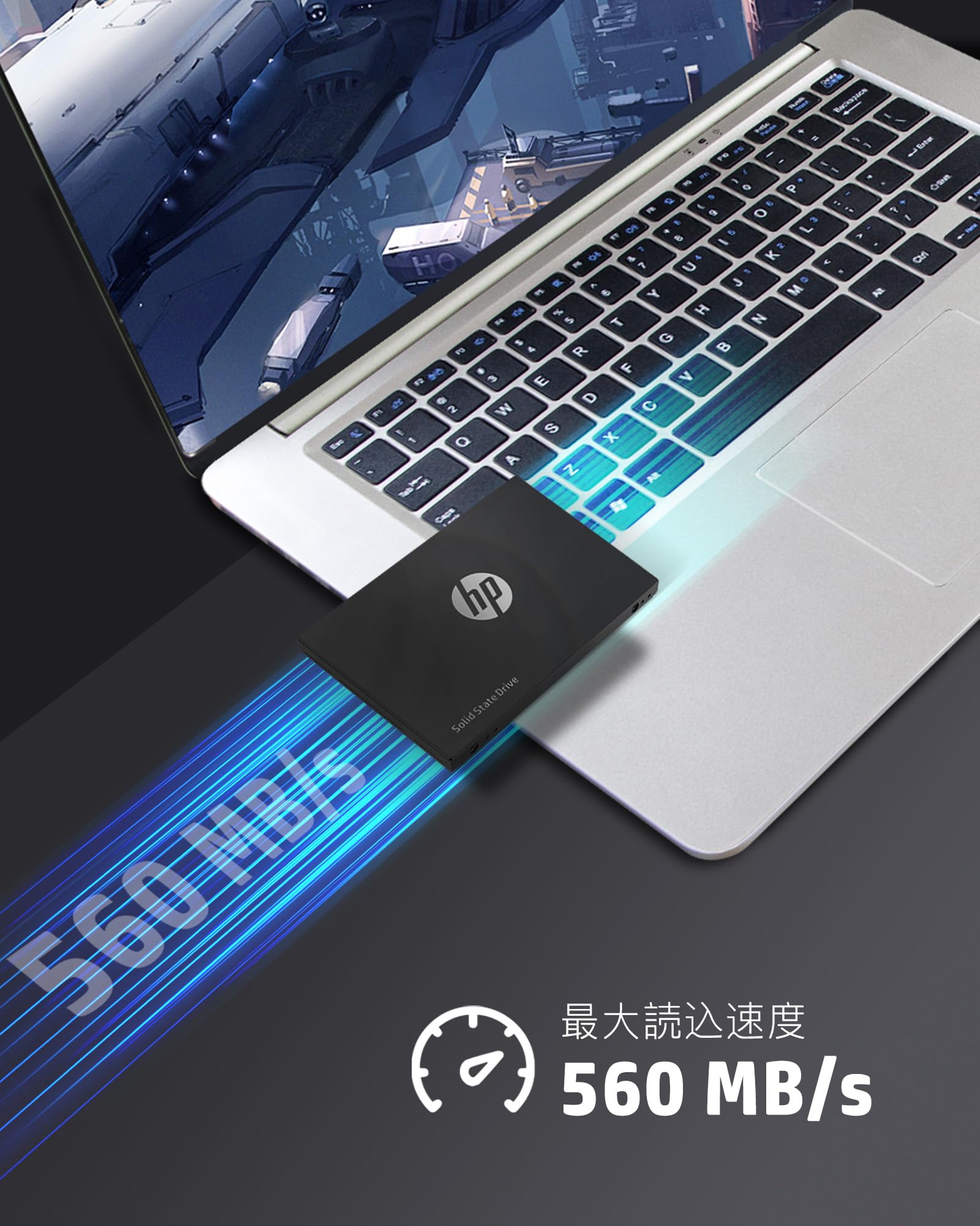 hp - 高スペックHP/ 高速i5/ 750GB SSD/8GB /ノートパソコン 高スペックHP/ 高速i5/ 750GB SSD / 8GB /ノートパソコン