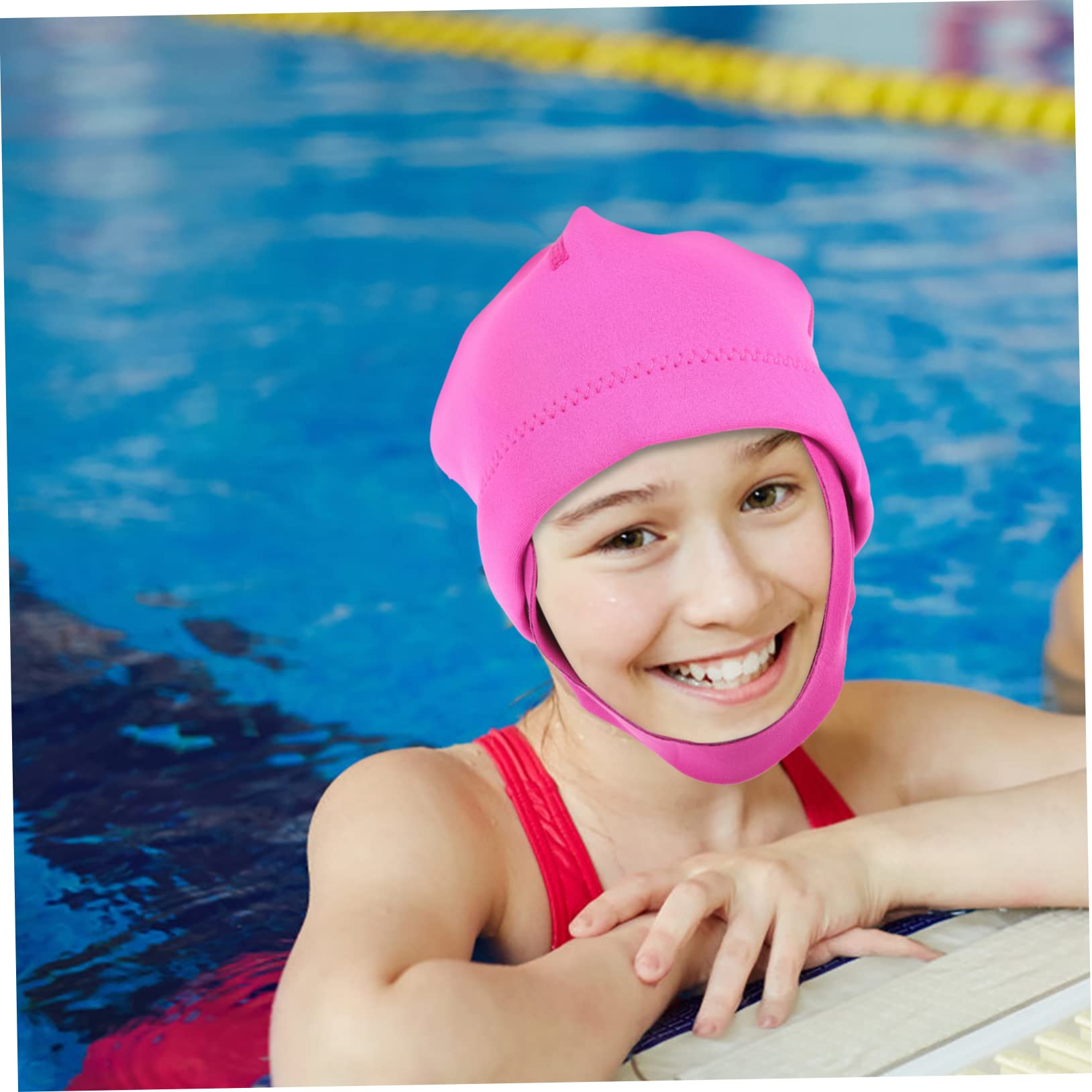 Sosoport 3piezas Capucha De Neopreno para Surf y Buceo Gorro Térmico De Natación con Protector De Barbilla para Actividades Acuáticas y Climas Fríos Talla