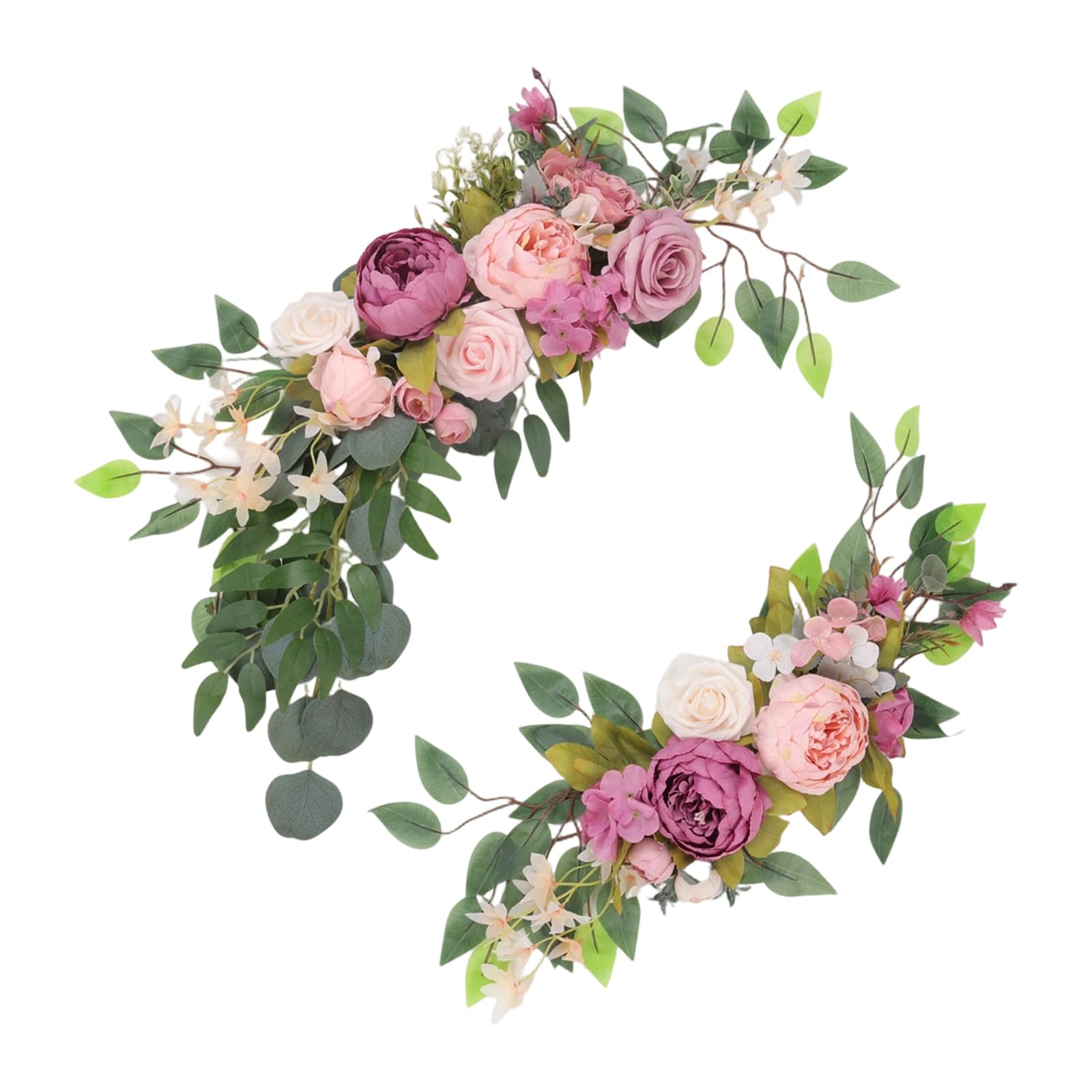 Xinsheinelry Multicolor Delicate Nonwoven Cloth Flower Graceful Fabric Floral For Event Styling Reception Photo Backdrop Decoration Silkflowers For Wedding Deck