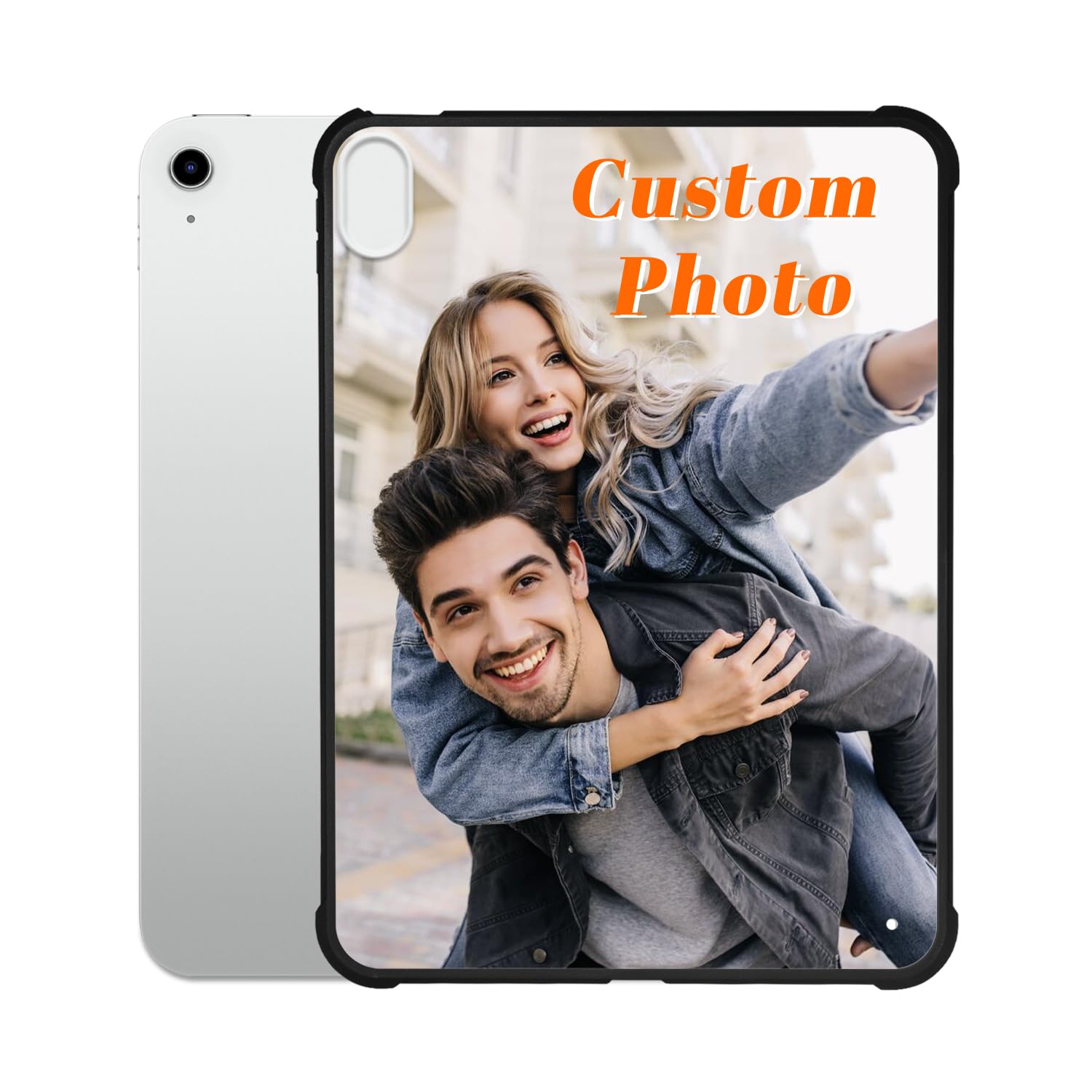 Personalized Custom Photo Case for iPad 10th Generation 10.9 Inch 2022 (Model Code: A2696/A2757/A2777/A3162) Customized Picture Cover Shockproof