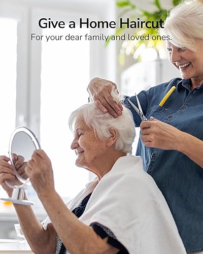 Miniatura 71 de ULG Tijeras de corte de pelo, tijeras de barbería profesional, tijeras de peluquería, tijeras, navajas para el adelgazamiento del cabello, tijeras