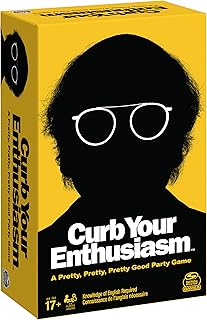 Spin Master Curb Your Enthusiasm Hilarious Role-Playing Party Card Game, Ages 17 and Up