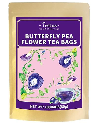 Miniatura 67 de TeeLux Bolsas de té de raíz de diente de león tostado, té de hierbas de raíz de diente de león natural premium, sin cafeína, 50 bolsas de té