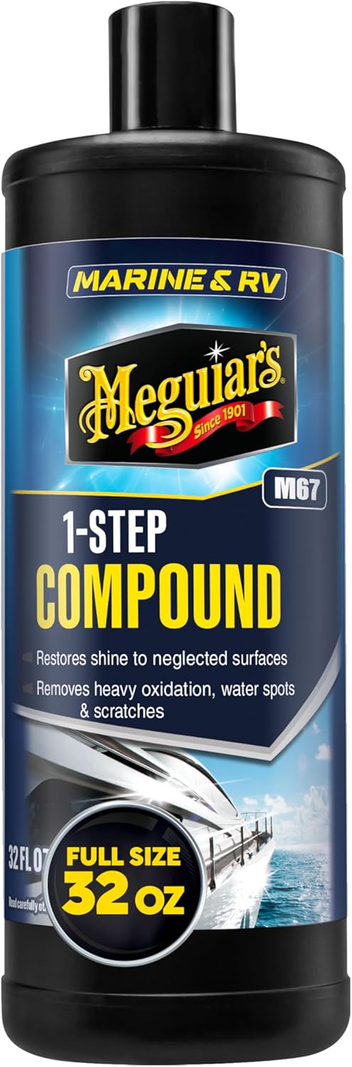 Meguiar's M6732 Marine/RV One Step Compound