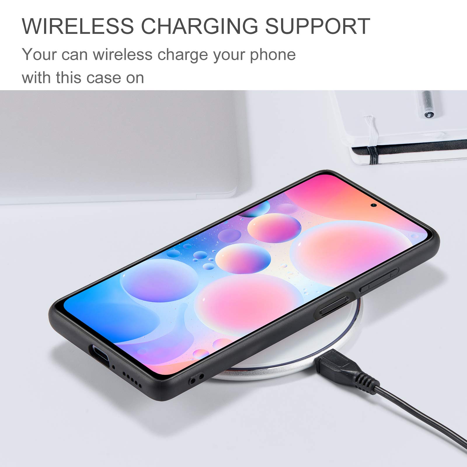 Asuwish Custodia per Xiaomi Poco F3/Mi 11i 5G, con pellicola protettiva e scomparto per carte di credito, in pelle, supporto per vetro temperato Mi11i /11X Pro/Redmi K40 Plus, colore: marrone