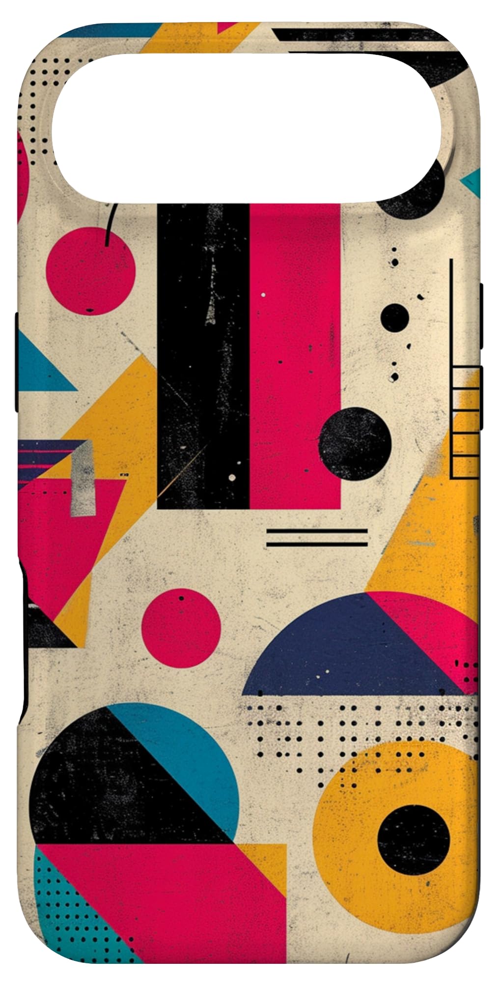 Retro 80s 90s Geometric Pattern Colorful Shapes 1980s Retro Case for iPhone Air