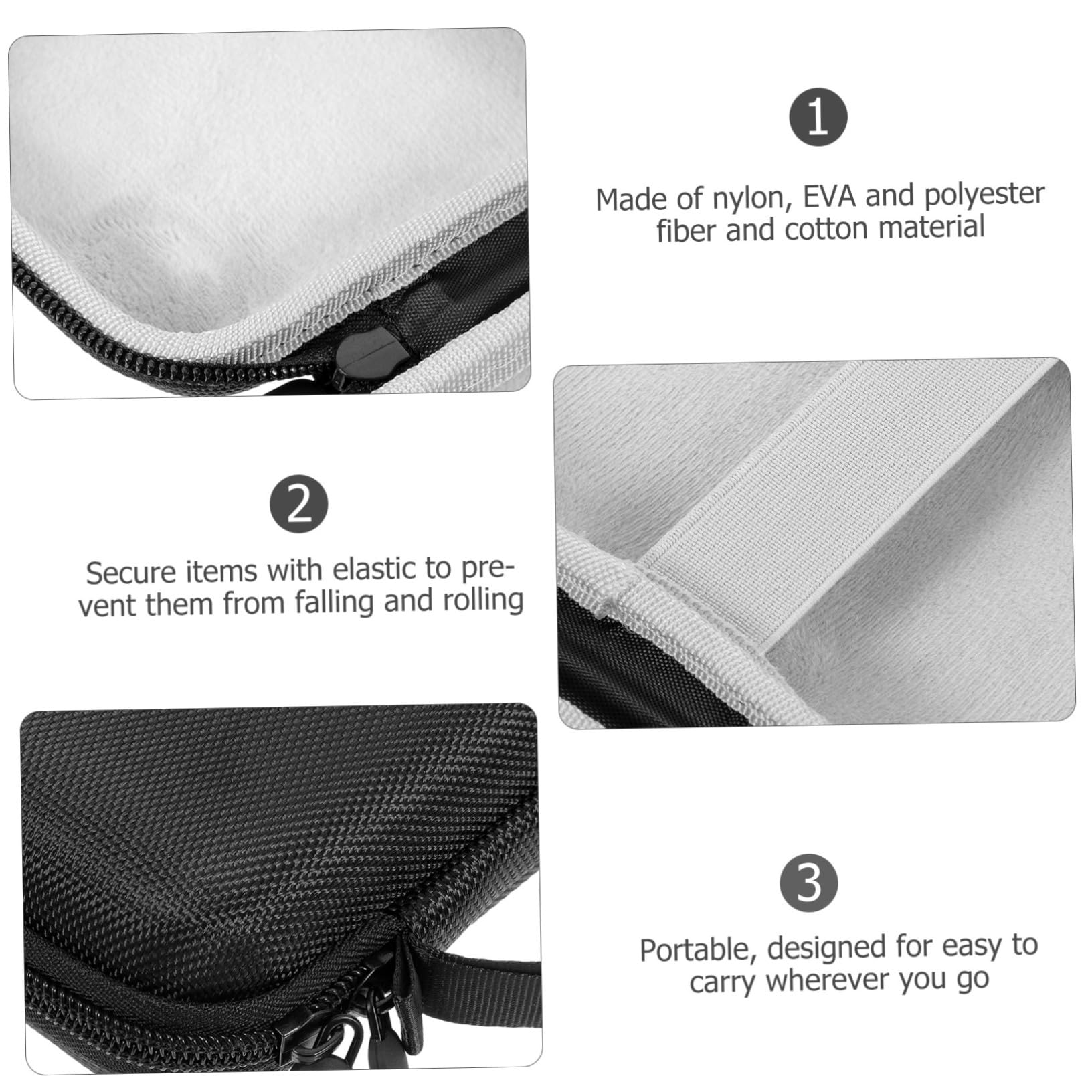 CALLARON 5stücke Blutzuckermessgerät Aufbewahrungstasche Tragbare Diabetes Organizer-tasche Für Zubehör Und Medizinische Utensilien Für Reisen Und Täglichen Gebrauch