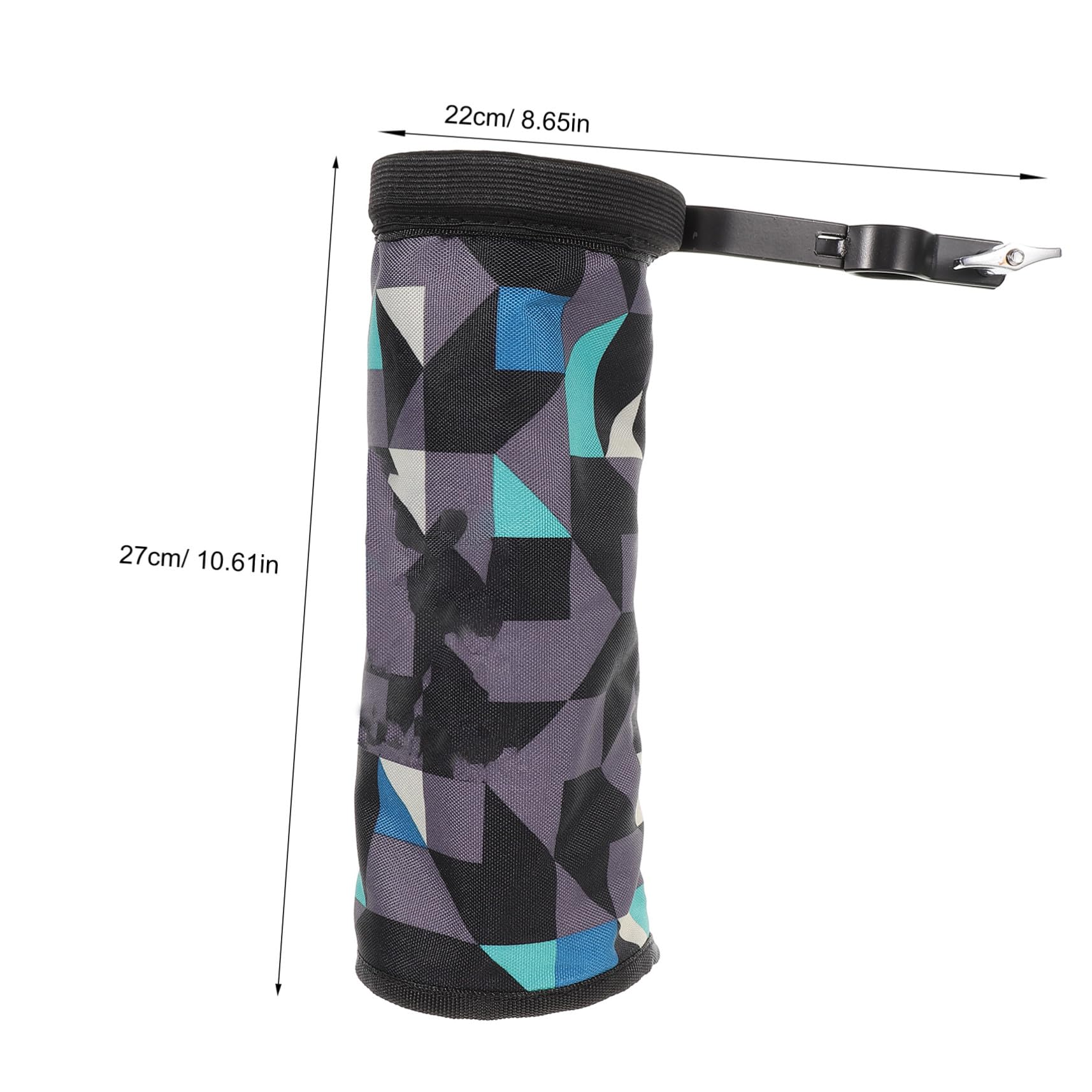Bolsa Resistente al Desgaste Función de Almacenamiento Diseño Compacto de Tela para Baquetas de Batería Adecuado para Set de Batería y Platillos