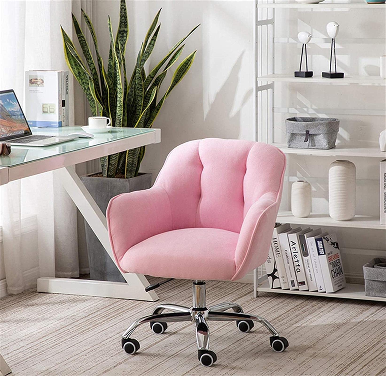 新品⭐️デスクチェア⭐️オフィスchair パソコンチェア 背もたれ ふかふか Amazon.co.jp: オフィスチェア 厚手布張りシート コンピューターチェア