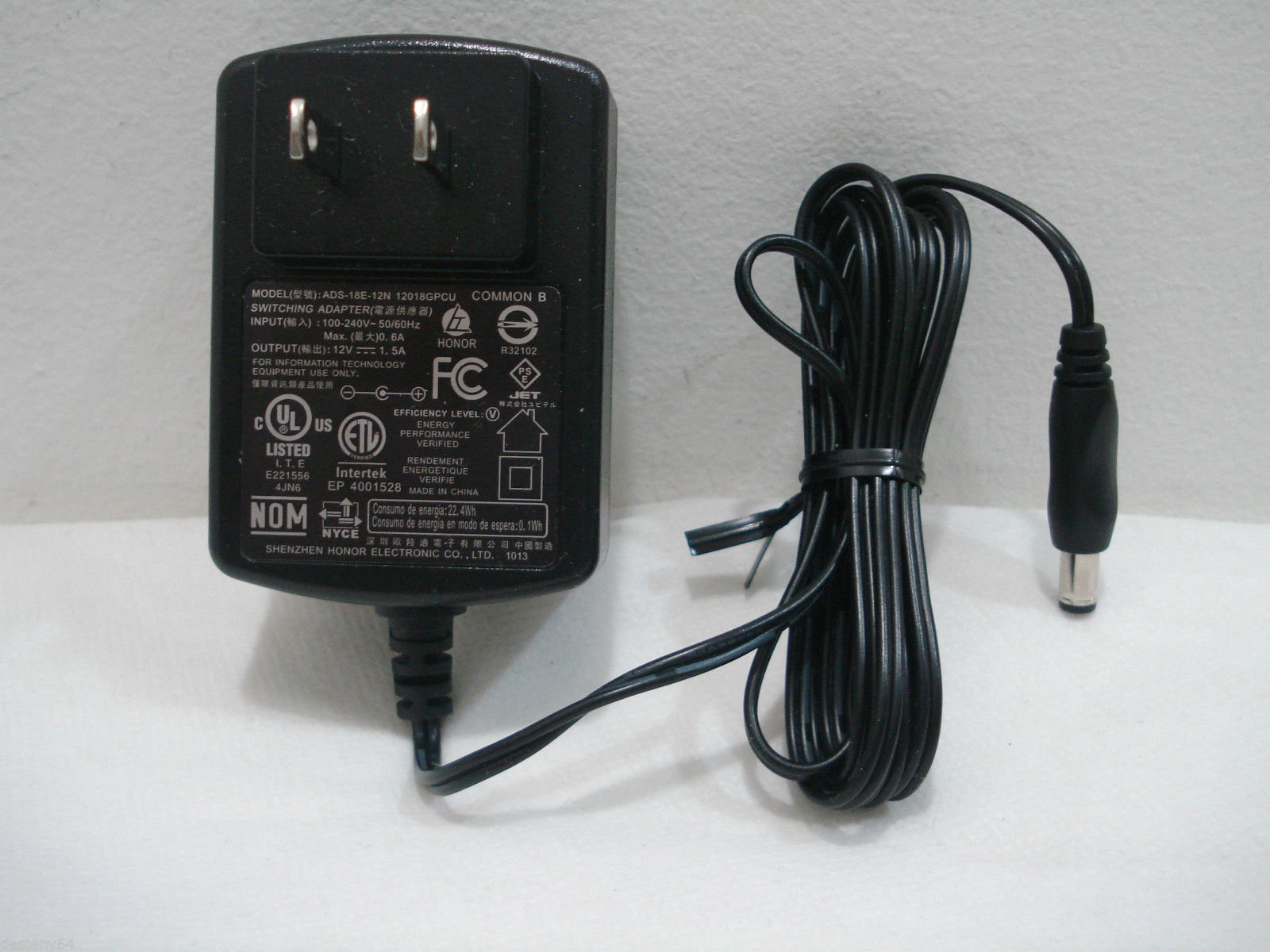 Amazon.com: Power Adapter 12V 1.5A for External Hard Drive ADS-18E