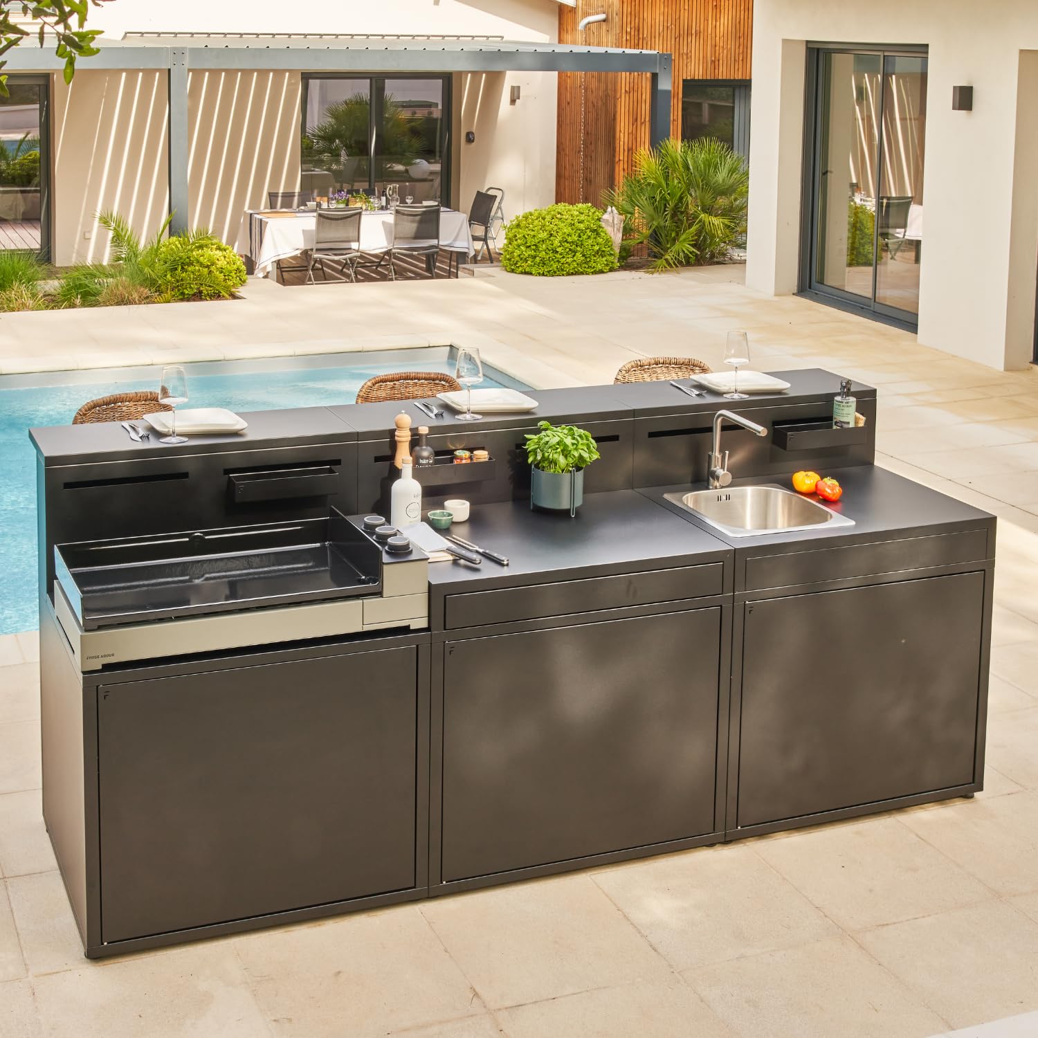 PLANCHA FORGE ADOUR PREMIUMG75ANG PREMIUM GAS 75