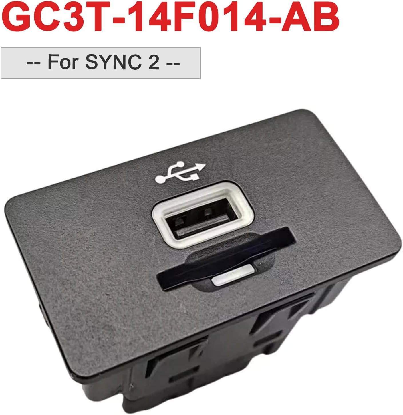 MAD HORNETS USB Media Hub W/for SD Card Module for Ford for SYNC 2 GC3T-14F014-AB