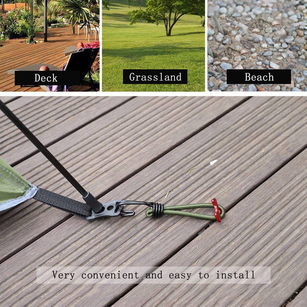 Lot De 10 à 20 Tendeurs En Caoutchouc Avec Crochets, Tendeurs De