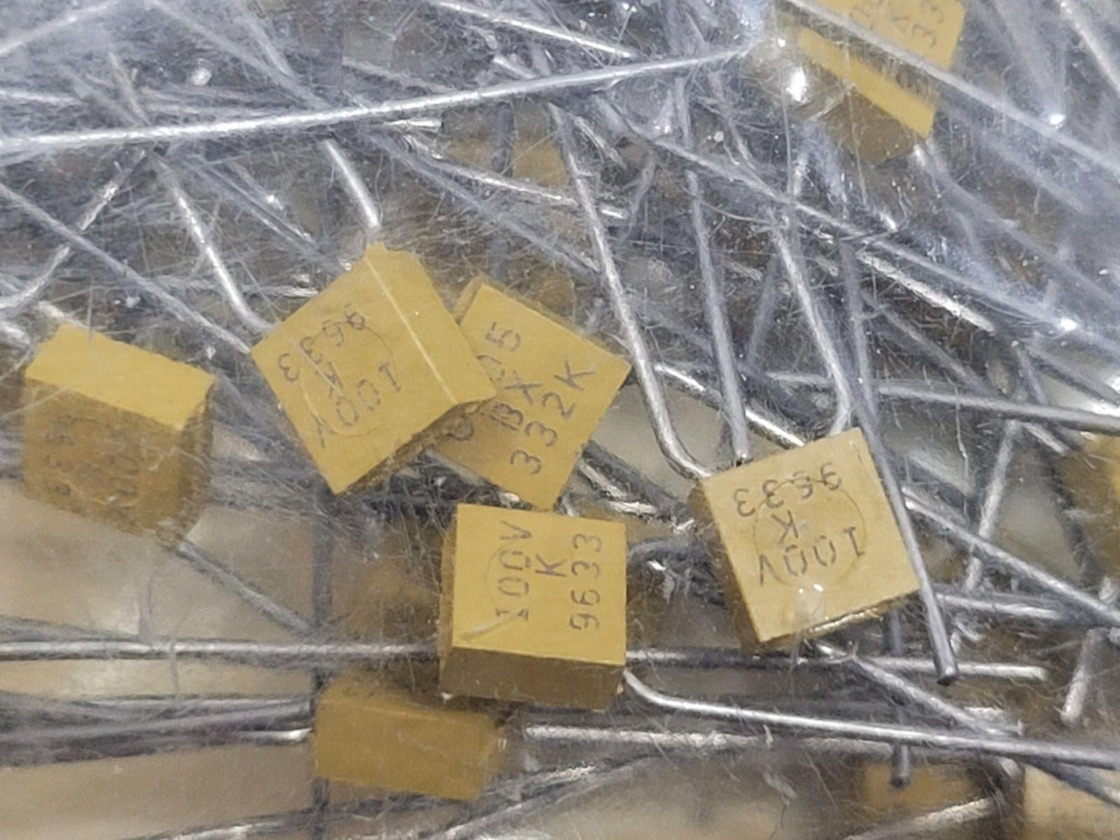 Generic (5 PCS) CK05BX332K KEMET Compatible with CAP CER 3300PF 100V 10% RADIAL