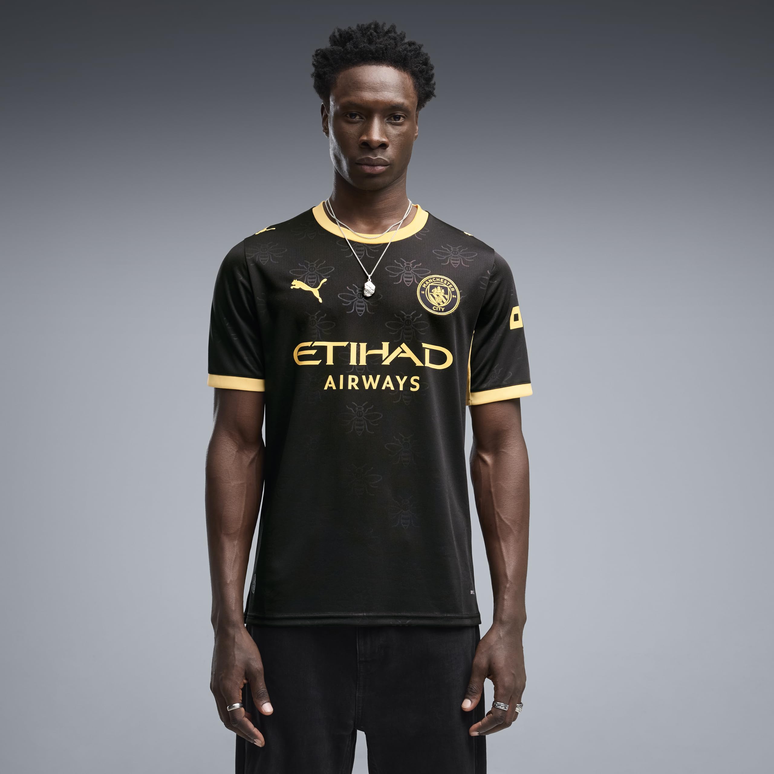 Replika koszulki wyjazdowej MCFC