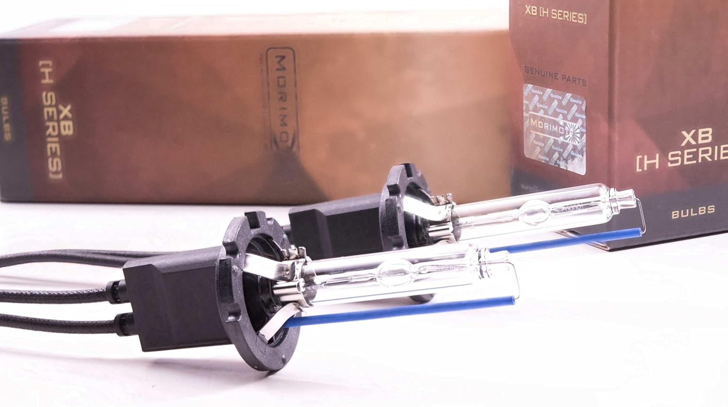 Morimoto XB HID Bulbs, Pair of D2H 5000k Xenon Bulbs, High intensity Discharge Bulbs, Universal Plug and Play for Easy Install, Bright & Powerful Upgrade (1x MM.N.049)