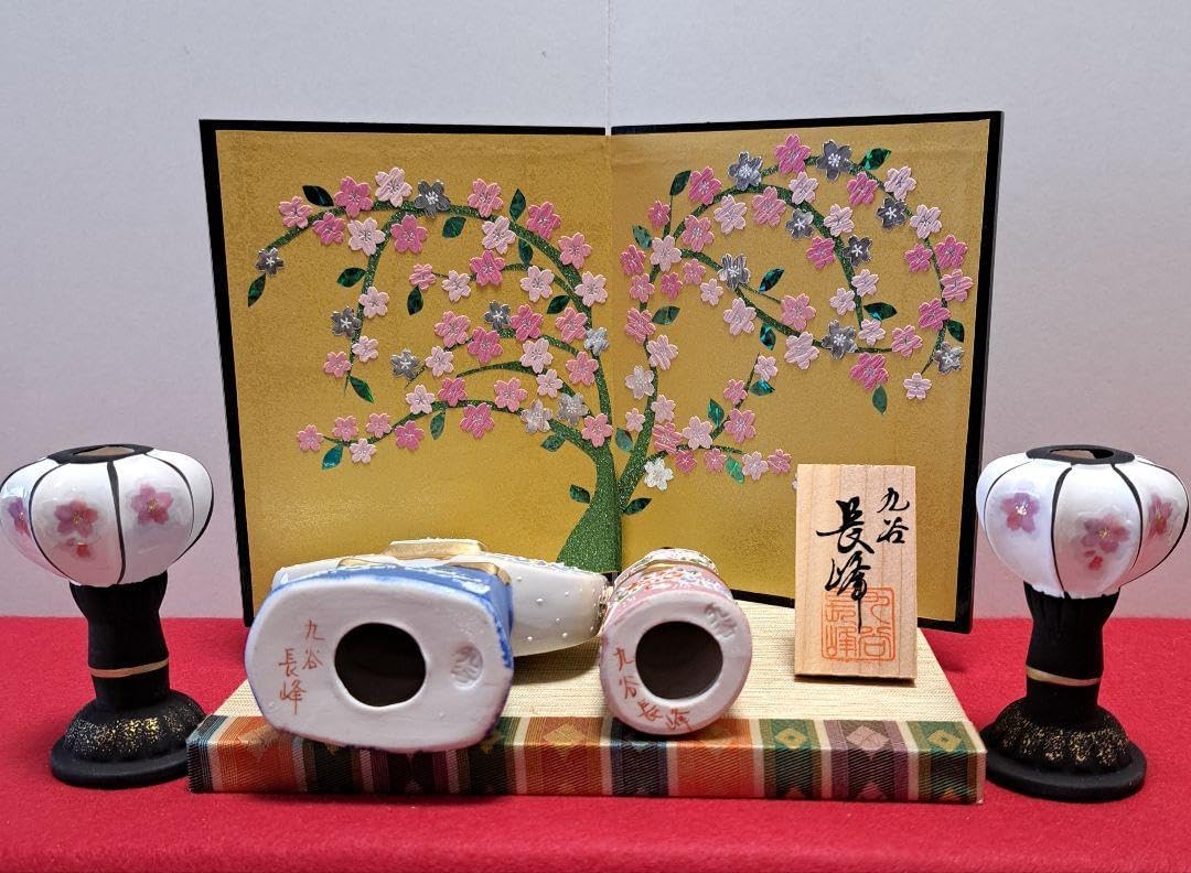 九谷焼 ひな人形 親王飾り 立雛 ⑭