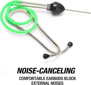 OEMTOOLS 25210 Mechanic's Stethoscope, Diagnose Engine Noise, Universal Fit, Automotive Diagnostic Tool for Mechanics and DIY Enthusiasts, High Sensitivity, Shockproof Construction