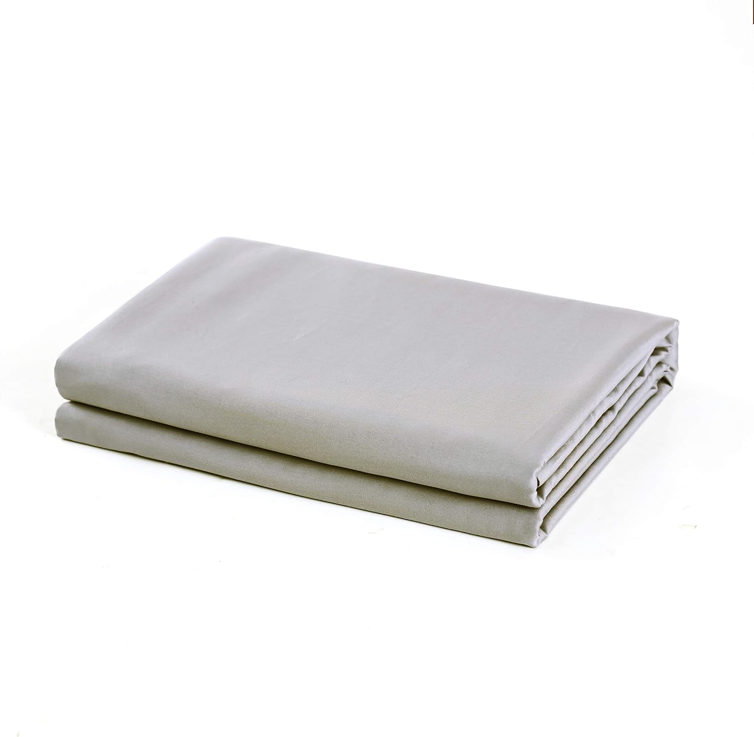 Shunjie.Home Flat Sheet Only Queen Size, 400 TC 100% Egyptian Cotton Flat Sheet - Wrinkle, Fade, Stain Resistant (Gray, Queen) : Home & Kitchen