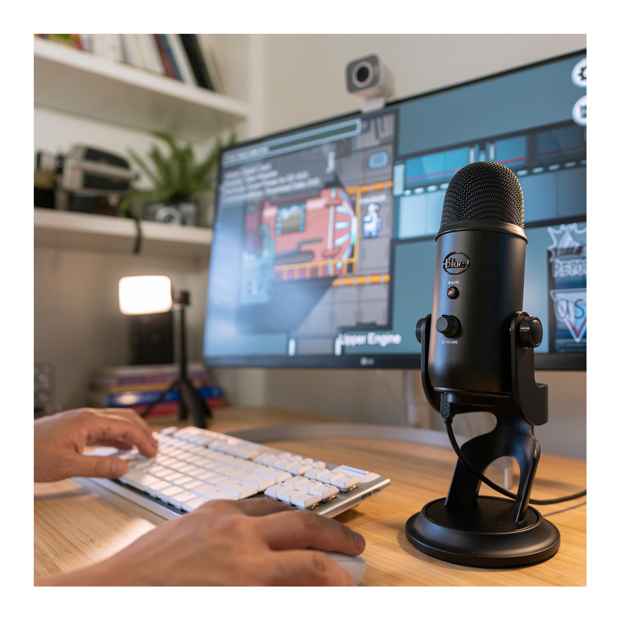 Blue yeti ブラックアウト Amazon.com: Blue Microphones Yeti Blackout USB Microphone