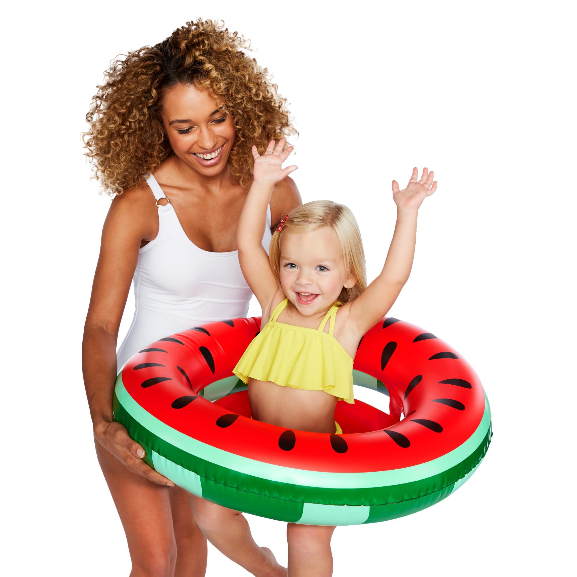 3 Flotadores Anillo De Piscina Para Niños De 2 A 7 Años – Animales 3D (Flamenco, Unicornio, Dinosaurio) – PVC Antipinchazos Con Bomba Manual Incluida