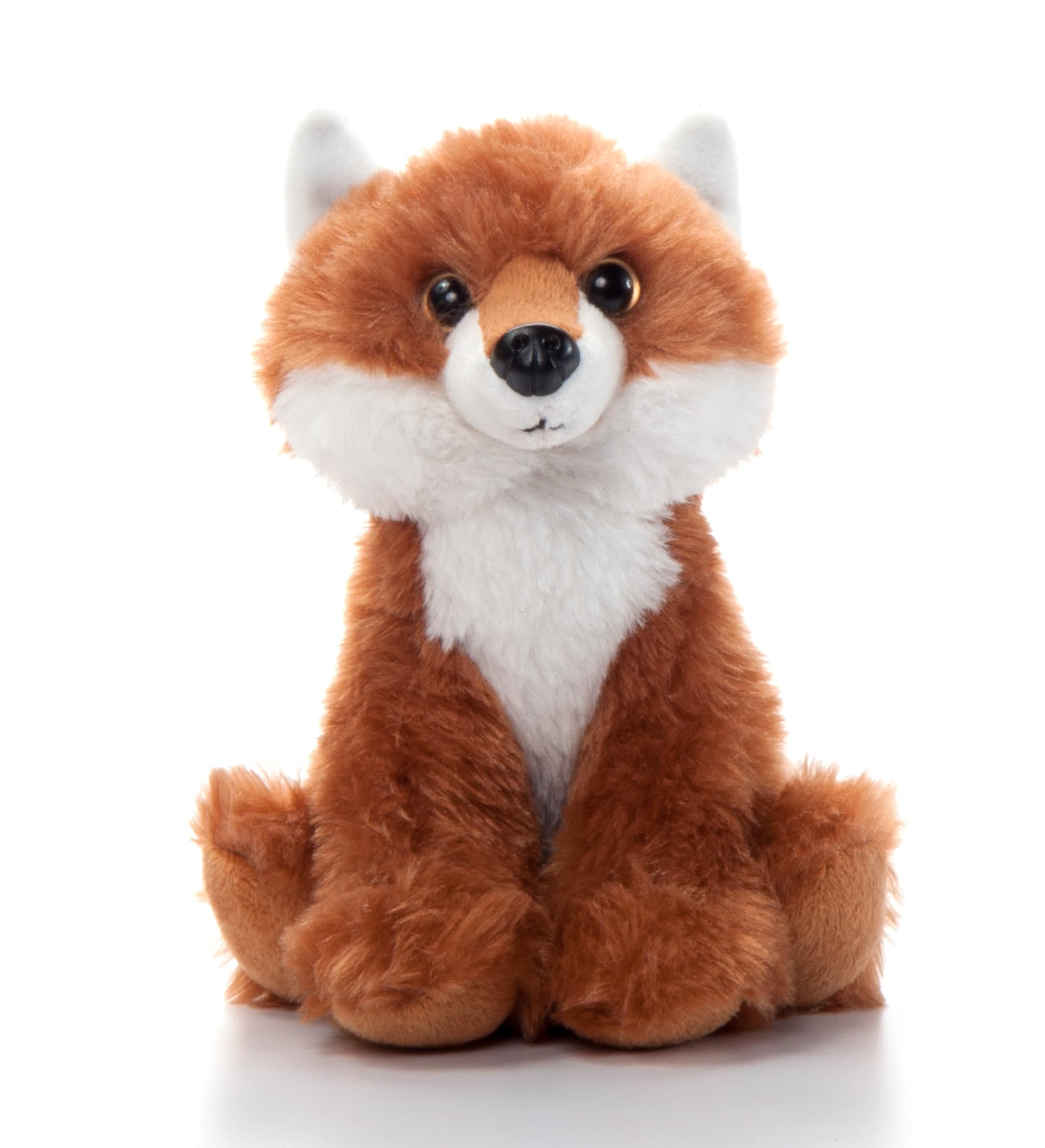 The Petting Zoo Fox Stuffed Animal Plushie, Gifts for Kids, Wild Onez Babiez Zoo Animals, Fox Plush Toy 6 inches