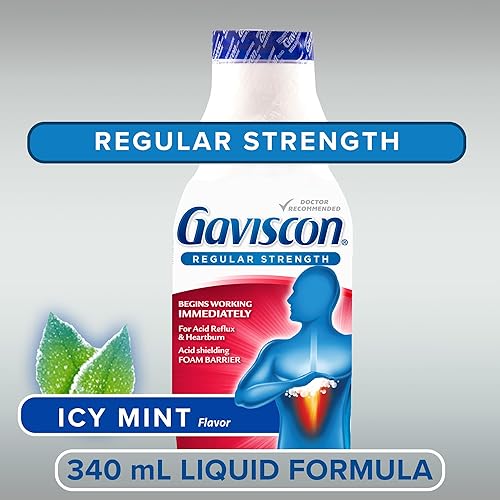Miniatura 2 de (CN) Gaviscon - Líquido calmante ICY Mint, Gaviscon Liquide Apaisant Menthe Glacee