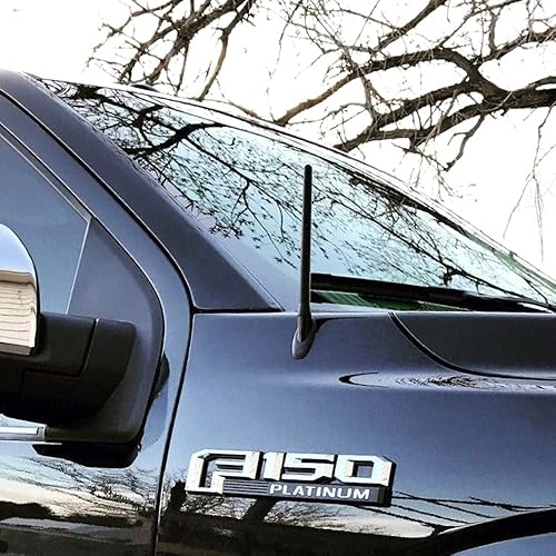 Miniatura 4 de KSaAuto Antena Corta para Ford F150 F250 F350 Accesorios 2009-2025, 6 34 Pulgadas de Reemplazo de Antena para Ford F150 F250 F350 a Prueba de Lavado