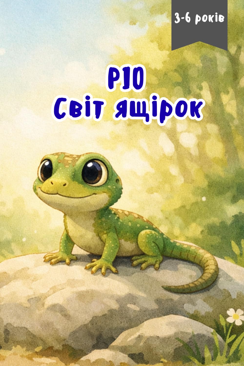 PIO. Свiт ящiрок: Дитяча книга про ящірок: факти, пригоди та розвиток допитливості