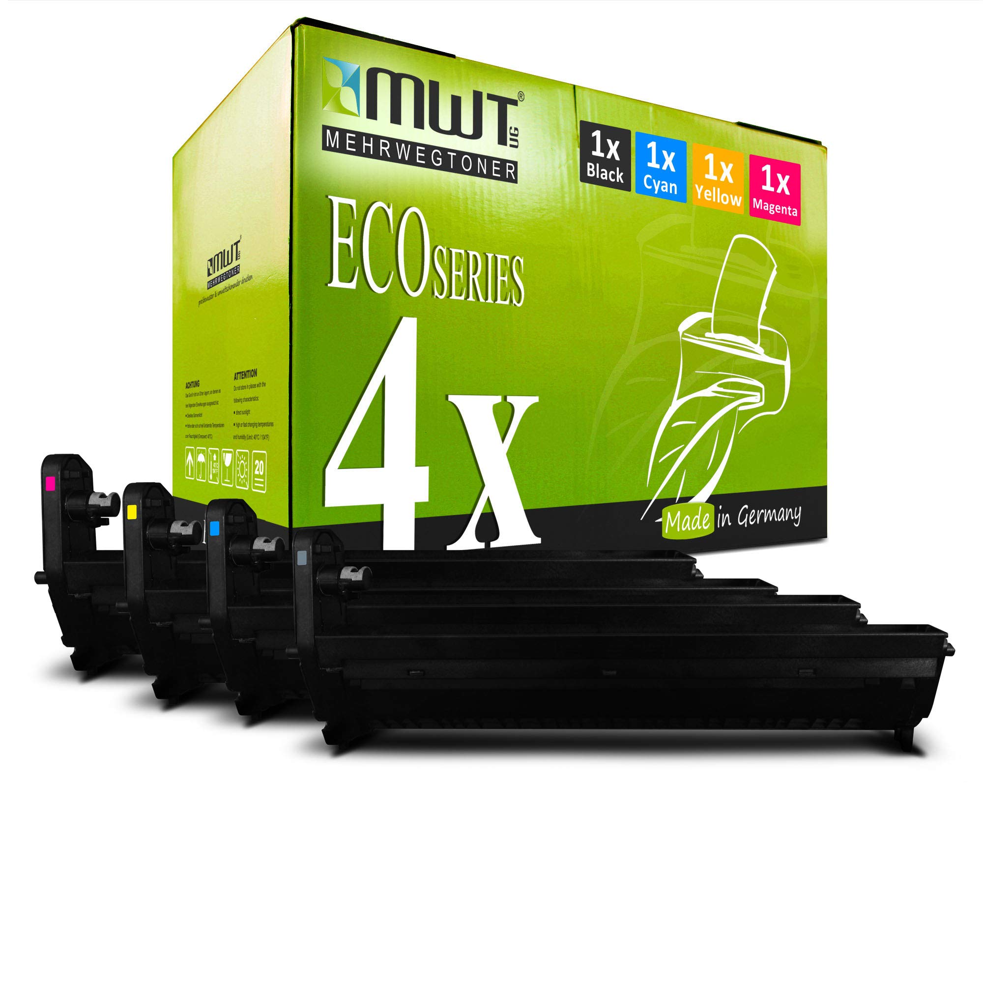 Plus de traces sur vos pages avec le kit tambour OKI C5600 C5700 Mehrwegtoner 4 pièces - 6
