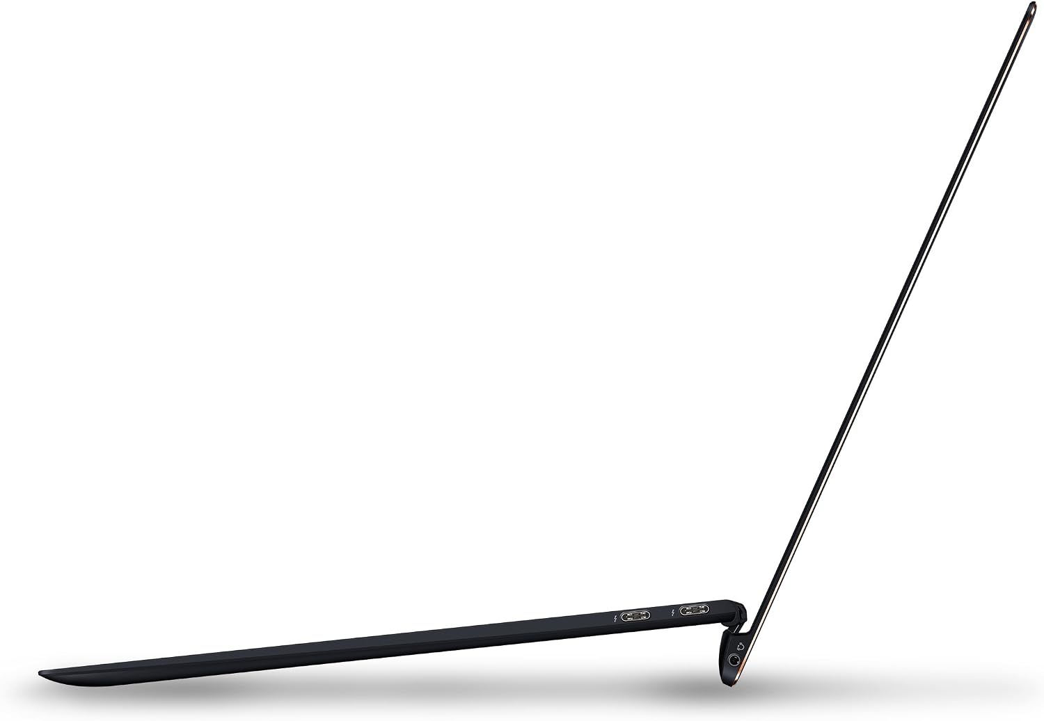 ASUS ZenBook S Ultra-Thin and Light Laptop, 13.3” UHD 4K Touch, 8th Gen Intel Core i7-8565U Processor, 16GB RAM, 512GB PCIe SSD, FP Sensor, Thunderbolt, Windows 10 Professional - UX391FA-XH74T image 4