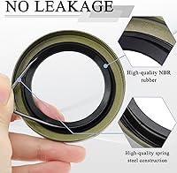 Vista 3 de 4 sellos de grasa para rueda de eje de remolque con 4 pasadores de chaveta de repuesto para Dexter 010-019-00 (10-19) Transcom 171255TB National