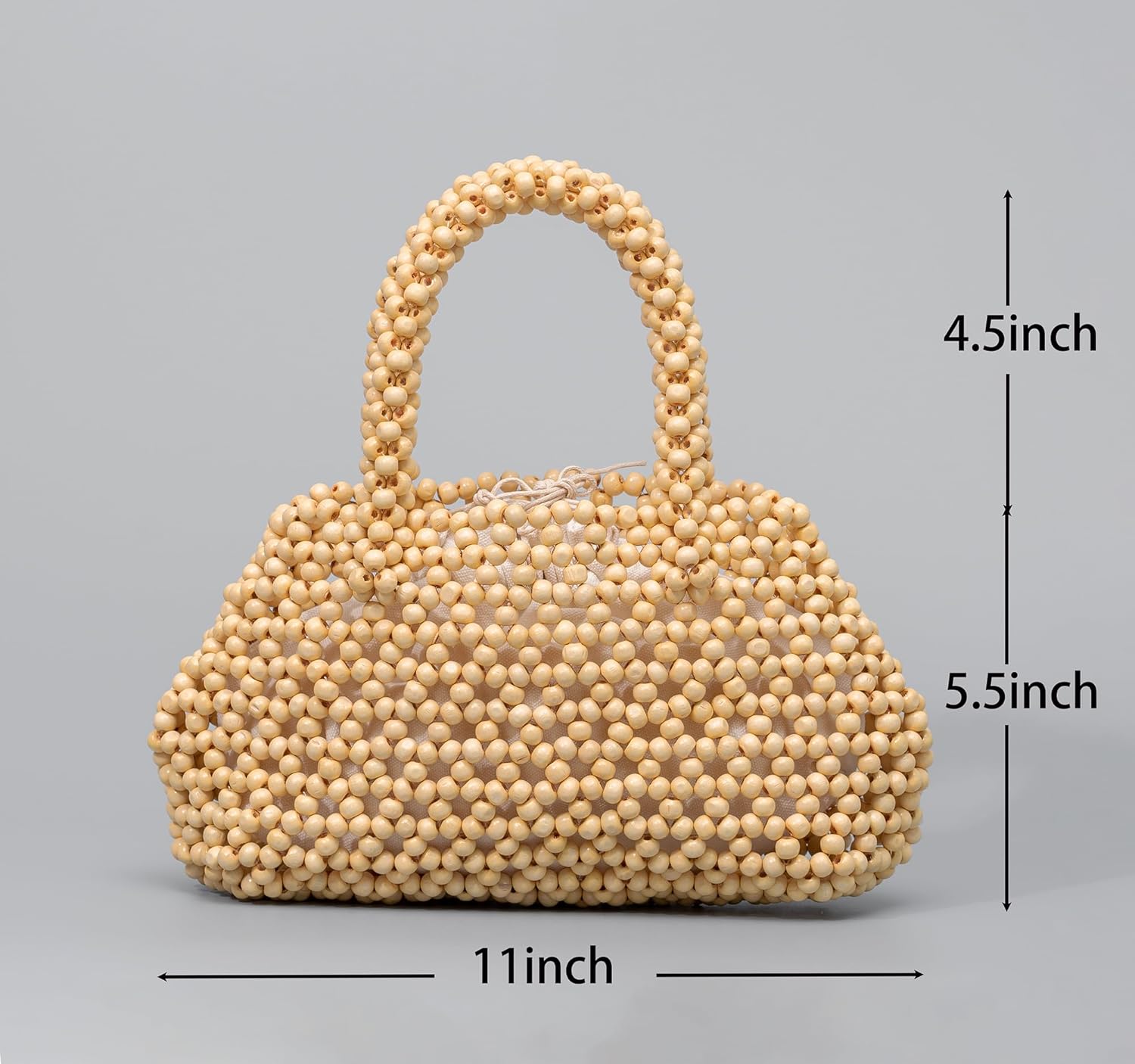 Small Purses for Women Handmade Beaded Bag Women's Evening Handbags Top Handle Bags for Women - Image 5