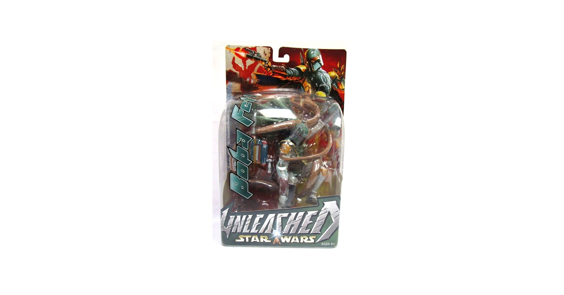 Star Wars Boba Fett フィギュア 2003年製 Boba Fett Silver Anniversary Star Wars SAGA Series