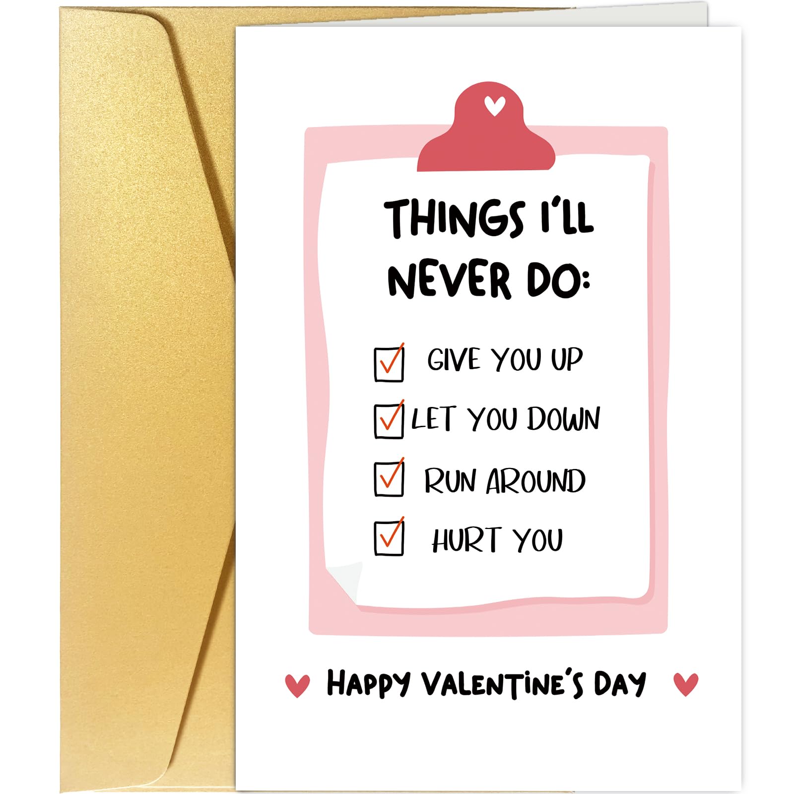 amazon-com-spercy-funny-checklist-valentine-s-day-card-rick-rolled-valentines-day-card-for-women-men-happy-valentines-day-card-for-him-her-things-i-ll-never-do-vday-card-office-products for Free Printable Funny Valentines Day Cards For Him Amazon.com : Spercy Funny Checklist Valentine's Day Card, Rick Rolled Valentines Day Card for Women Men, Happy Valentines Day Card for Him Her, Things I'll Never Do Vday Card : Office Products for Free Printable Funny Valentines Day Cards For Him