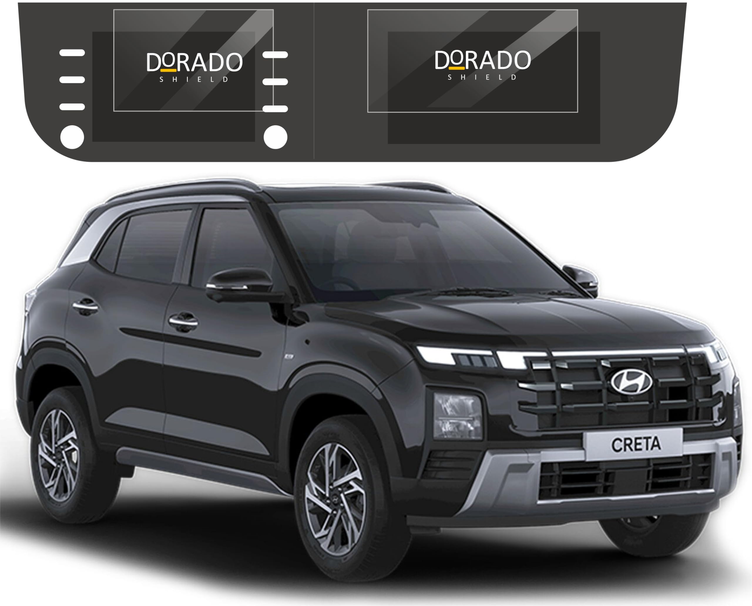 NEW HYUNDAI CRETA 2024 FACELIFT || 8 INCH + 10.25 INCH DIGITAL INSTRUMENT CLUSTER Protector || EX S SO Optional || Car Display Music System Accessories (B0CW2J2HG6) Amazon Price History, Amazon Price Tracker