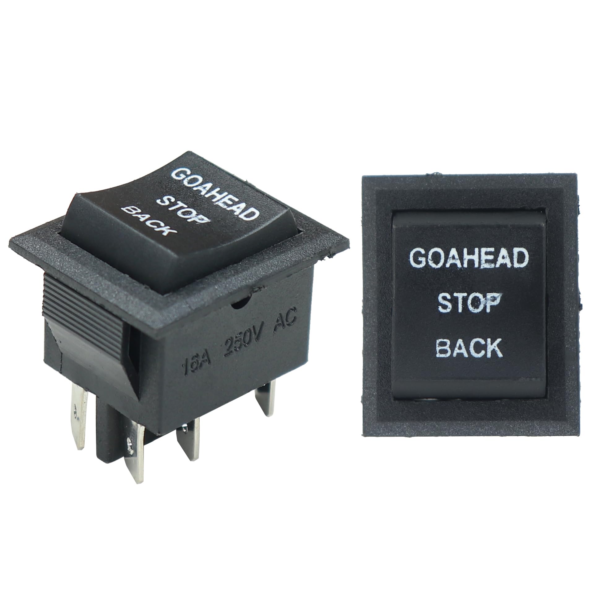 Electronic Spices 16A 250V AC ON-OFF-ON DPDT 6 Pin Momentary Power Rocker Switch Pack of 5 (B0CPHZ186Q) Amazon Price History, Amazon Price Tracker