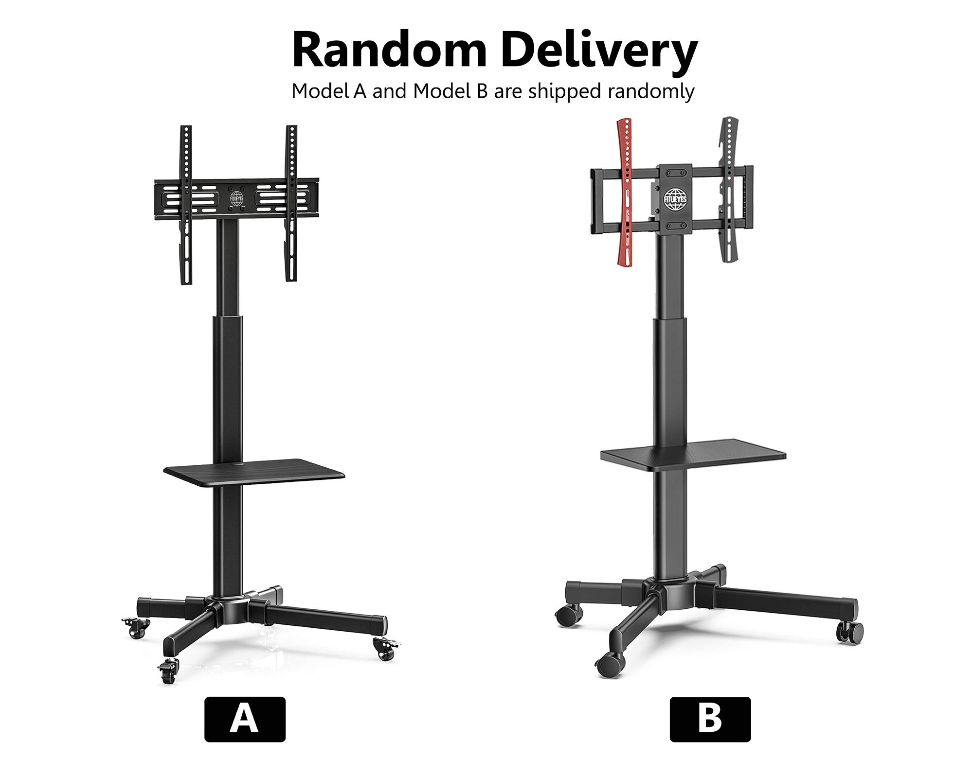 FITUEYES Mobile TV Cart with...B0824QXZZL