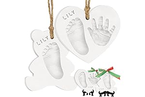 Nifyto Baby Handprint Footprint Ornament Keepsake Kit: Keepsake Memories for Life