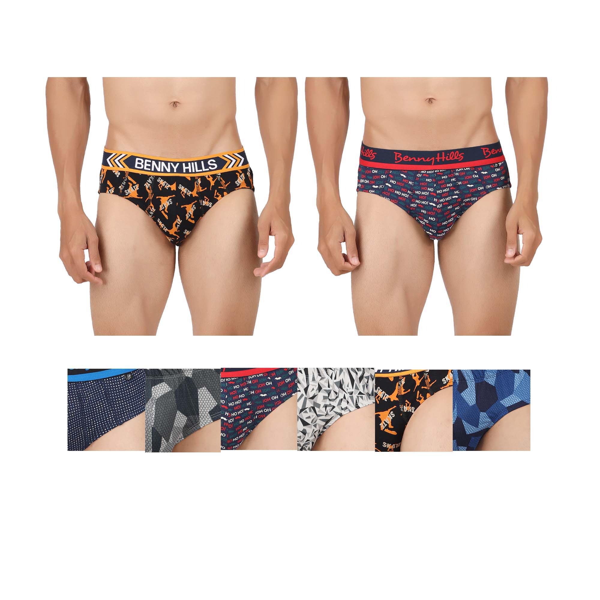 benny hills Printed Brief_2PCS-picture-11