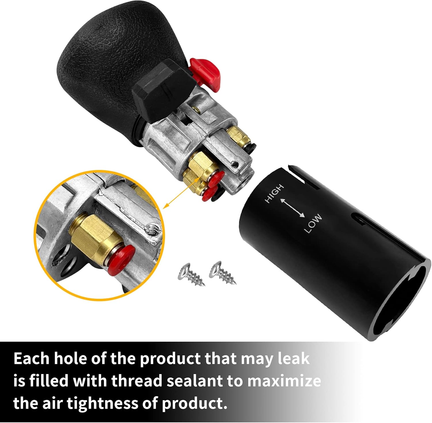 13 Speed Shift Knob Shifter/Transmission Parts Heavy Duty Trucks Replaces Eaton Fuller A-6913 A-4900 Freightliner 455-5002 Mack 455-5002 TRA6913G